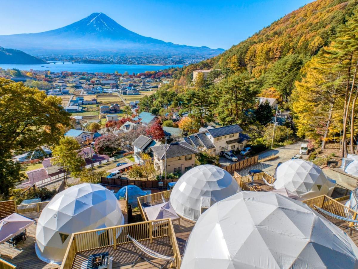 Mt,Fuji Glamping Terrace Minenohana - Vacation Stay 35711V Fujikawaguchiko Exterior photo